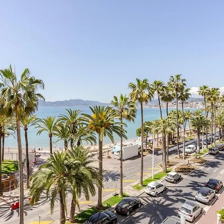 Apartment Croisette Luxe Avec Terrasse & Vue