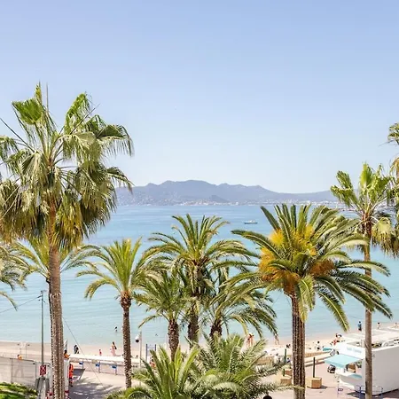 Croisette Luxe Avec Terrasse & Vue Appartement Cannes