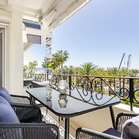 Croisette Luxe Avec Terrasse & Vue Appartement Cannes